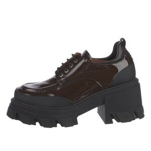 Ganni Dark Brown Platform Shoes